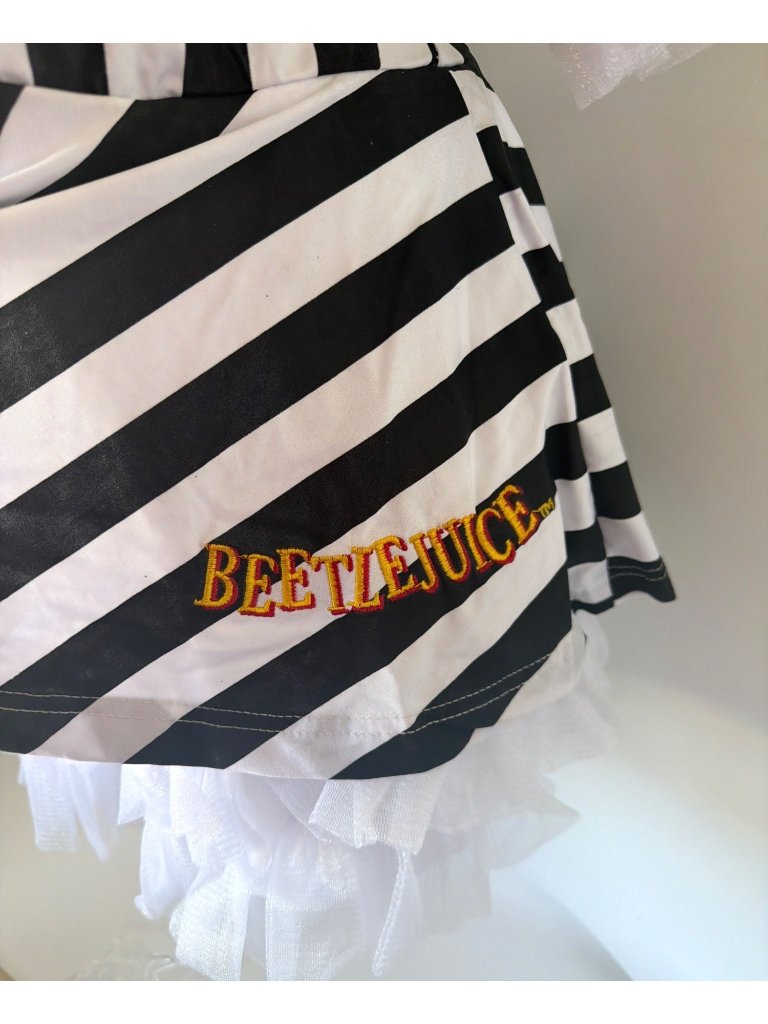 Rubies Women's Beetlejuice Halloween Cosplay Costume Adult Size Medium — image 6 of 8